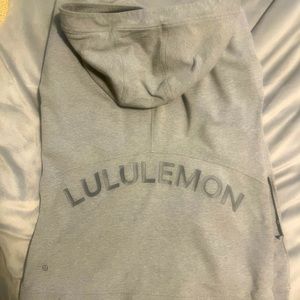 Lululemon grey sweatshirt